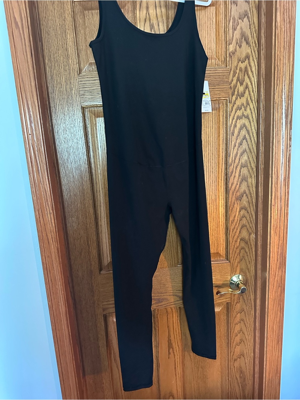 Isabel Maternity by Ingrid & Isabel Black Sleeveless Maternity Jumpsuit